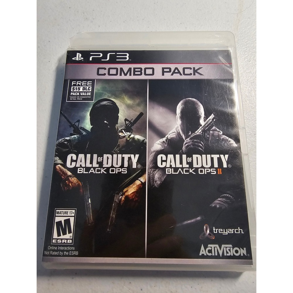 PlayStation 3 PS3 Call‎ of Duty Black Ops Combo Pack Game Disc